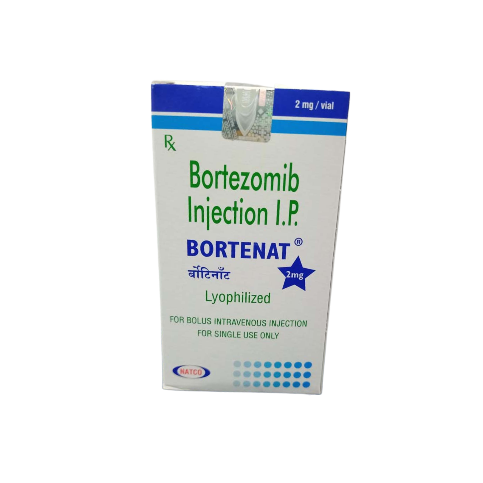 Bortenat 2 mg — Injection product packaging