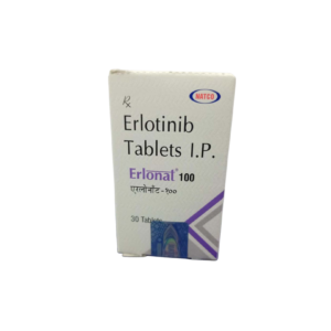 Erlonat 100 mg — Tablets product packaging