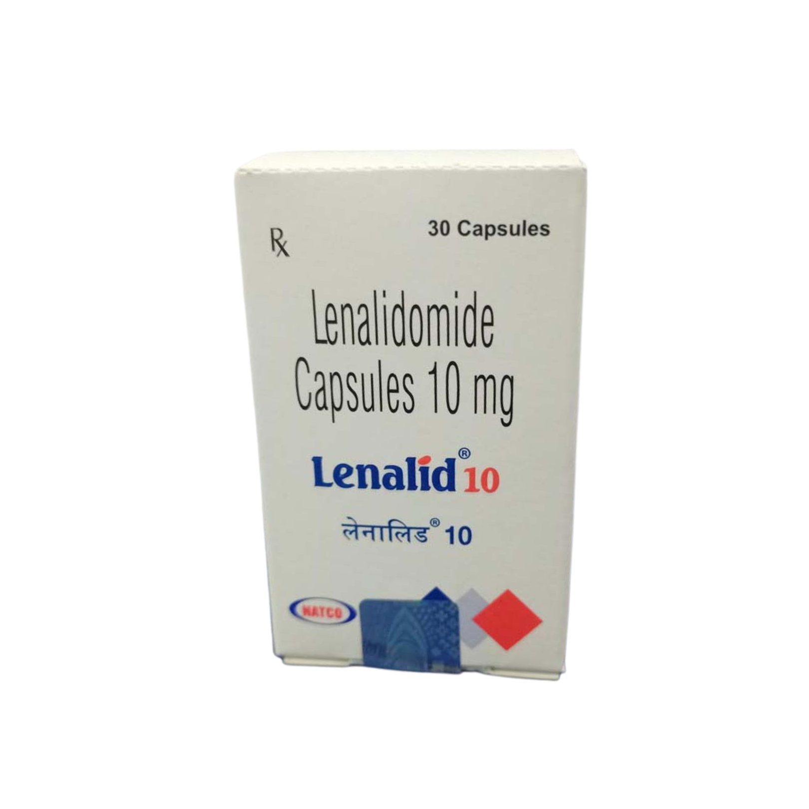 Lenalid 10 mg — Capsules product packaging