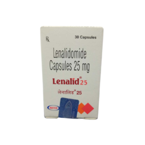 Lenalid 25 mg — Capsules product packaging
