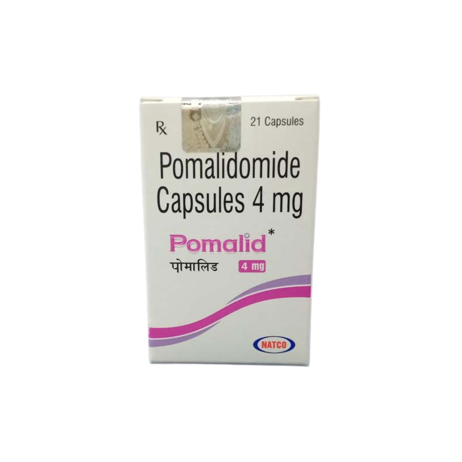 Pomalid 4 mg — Capsules product packaging