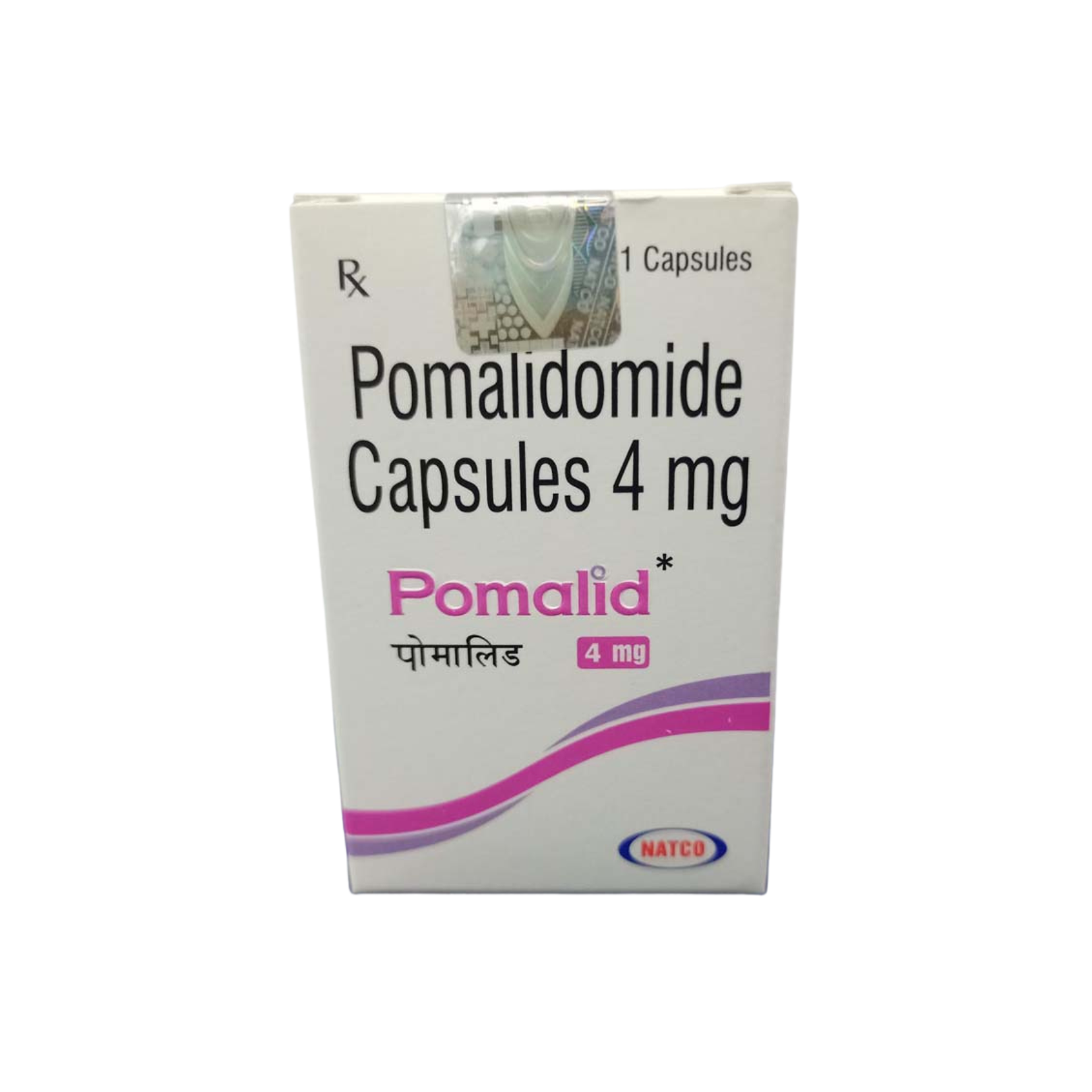 Pomalid 4 mg — Capsules product packaging