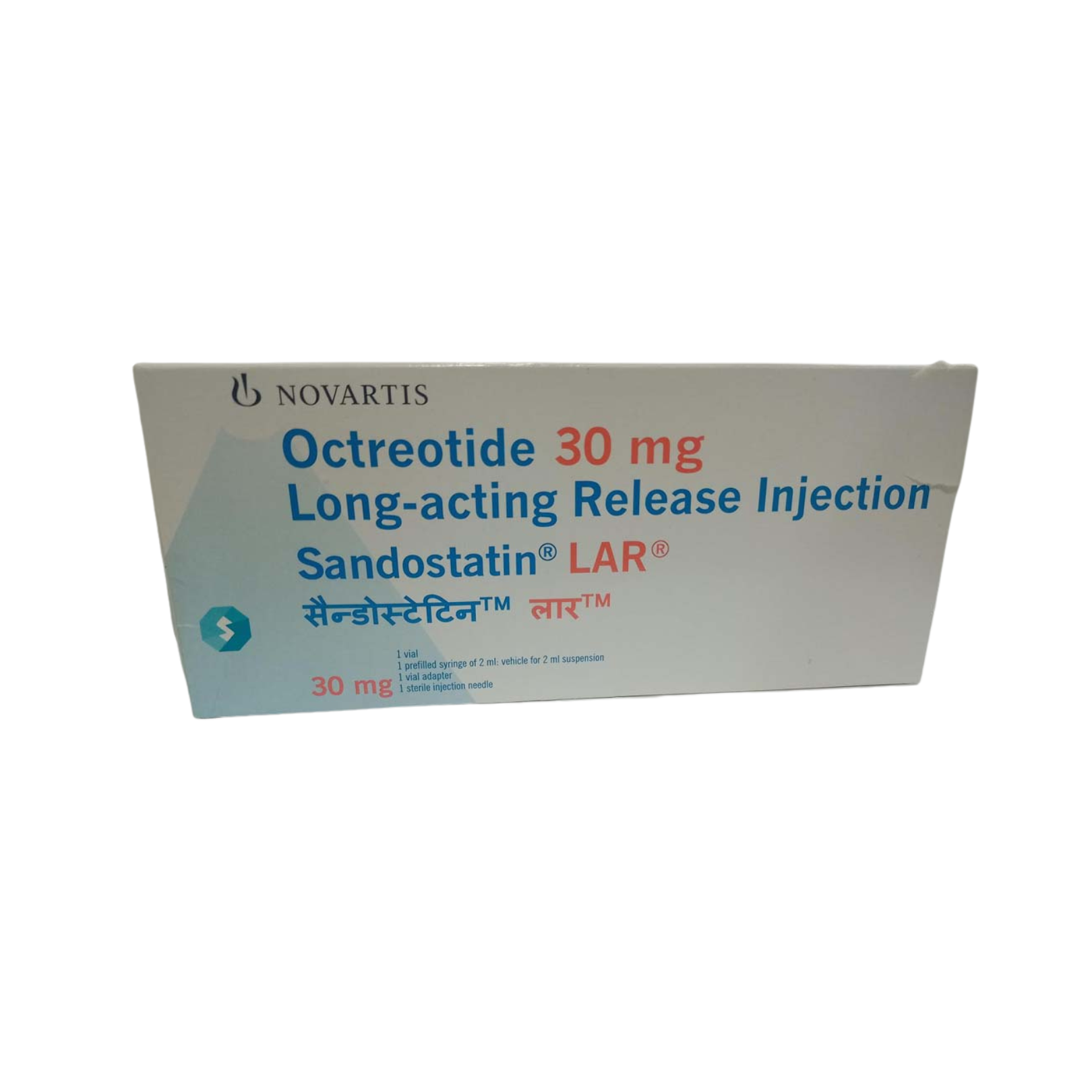 Sandostatin LAR 30 mg — Long-acting release injection product packaging