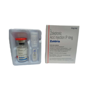 Zoldria 4 mg — Injection product packaging