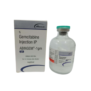 Abingem 1 g — Injection product packaging