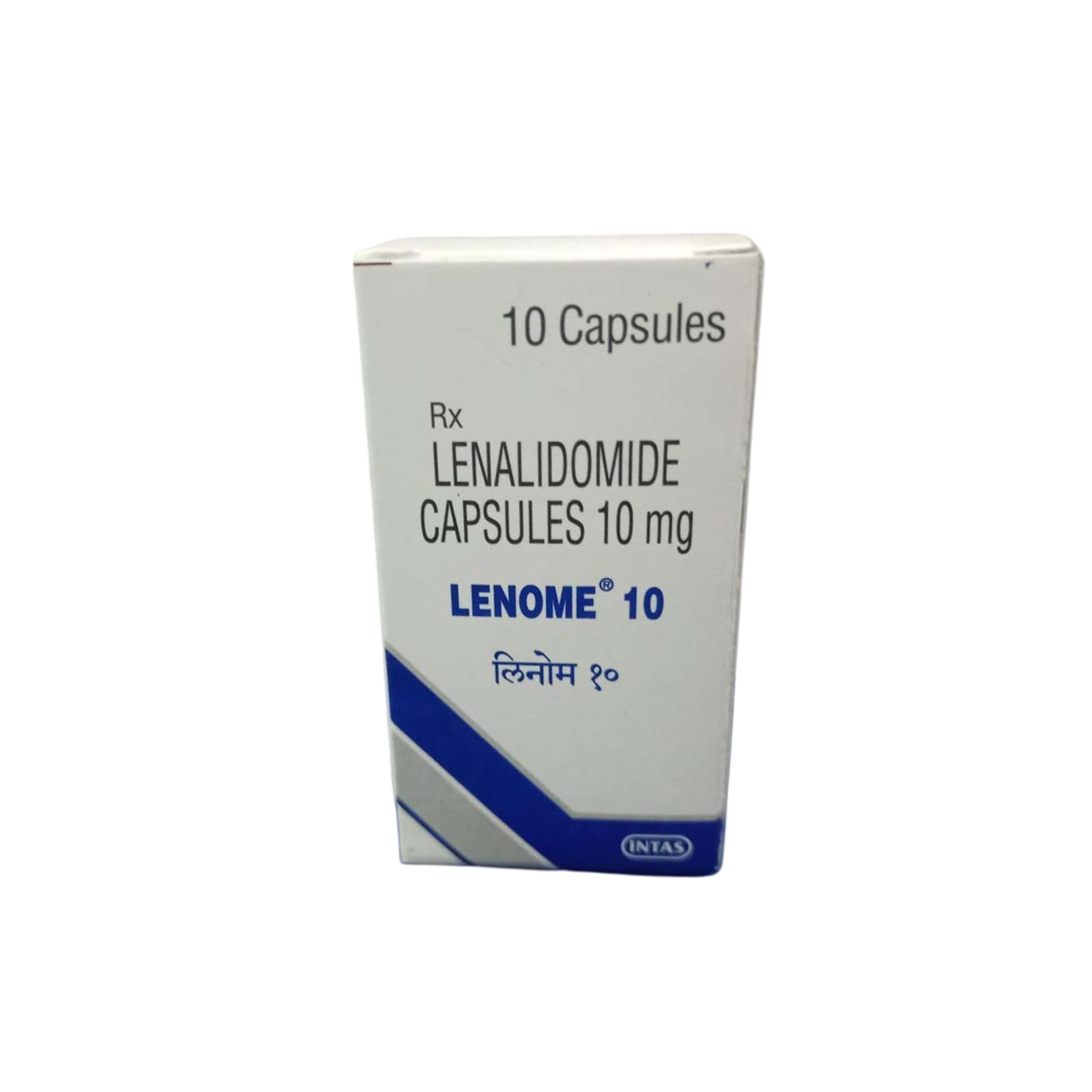 Lenome 10 mg — Capsules product packaging