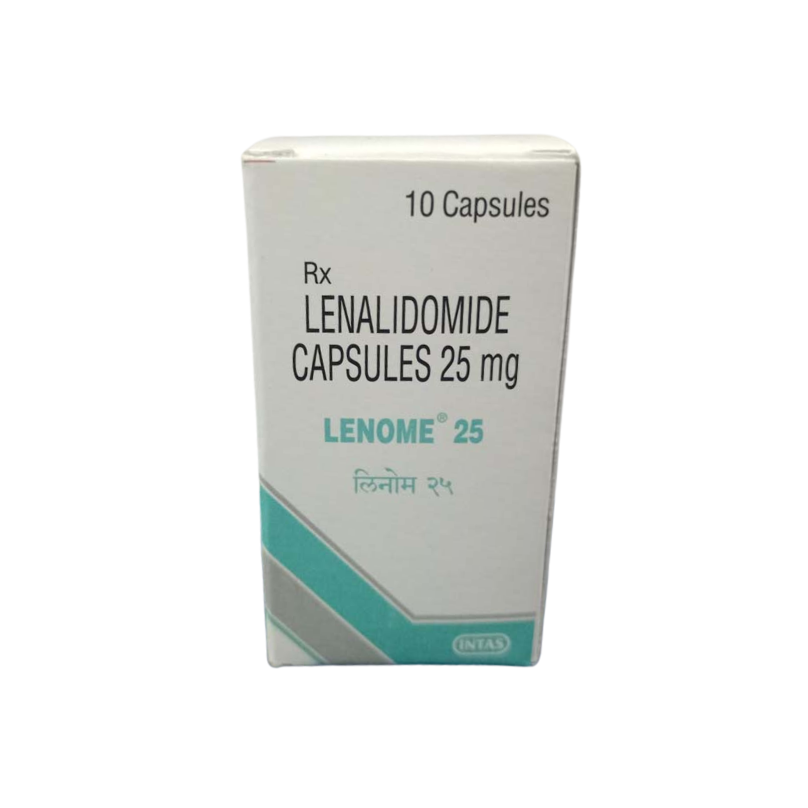 Lenome 25 mg — Capsules product packaging